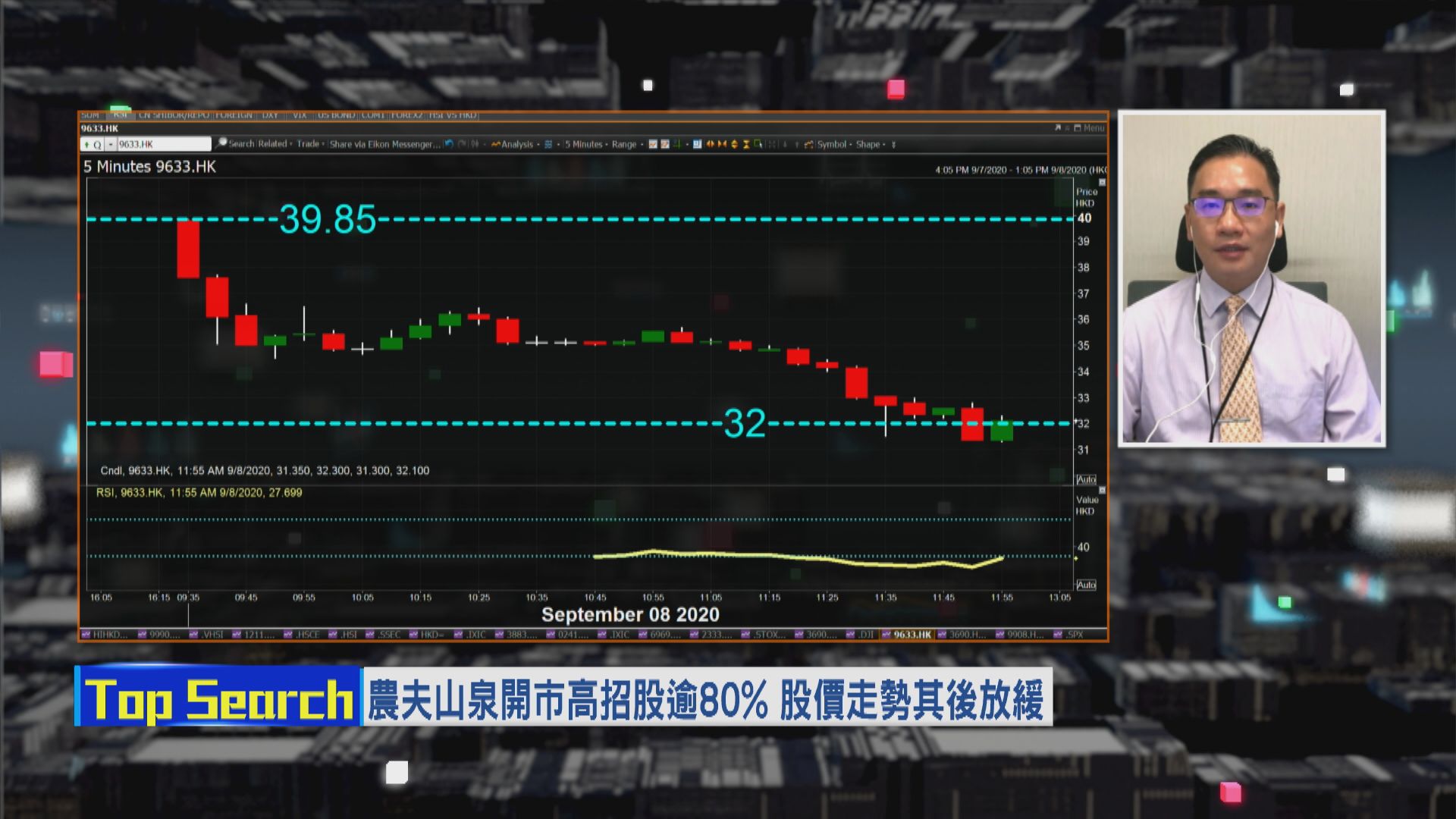 【財經TOP SEARCH】農夫山泉新股上市 是水中茅台？