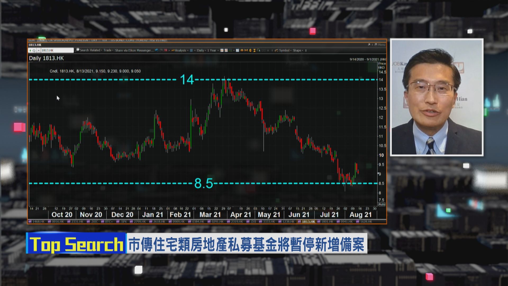 【財經TOP SEARCH】內房股難搵「水喉」打救