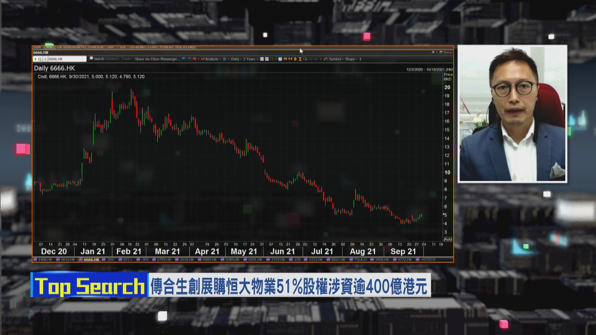 【財經TOP SEARCH】恒大賣仔畀合生創展？