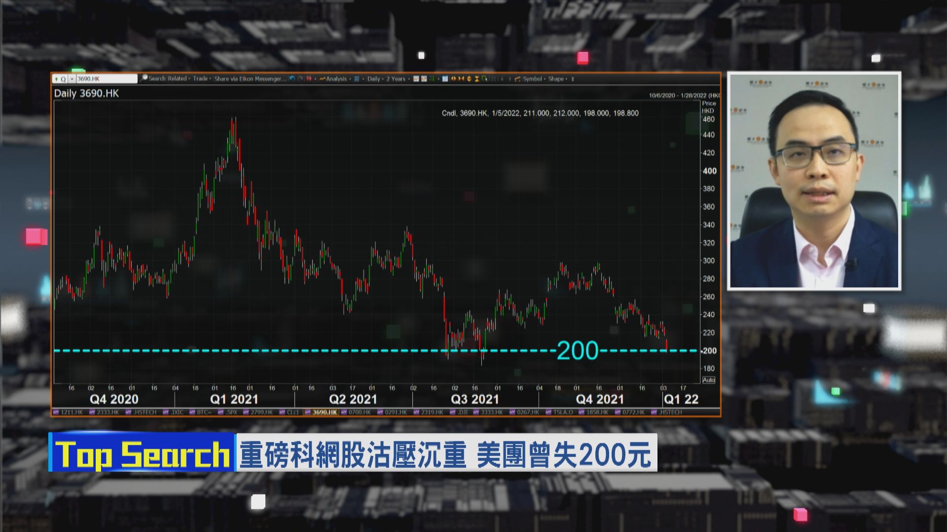 【財經TOP SEARCH】科網股冇貨唔好掂