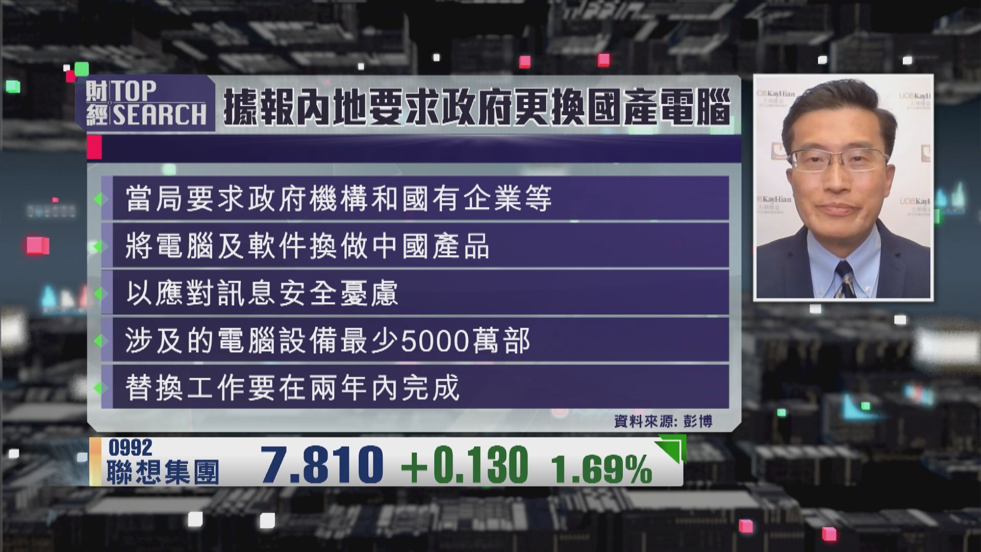 【財經TOP SEARCH】聯想不宜睇得太樂觀？