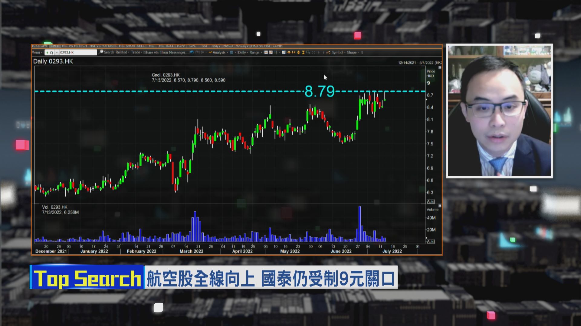 【財經TOPSEARCH】等國泰跌穿$8撈貨