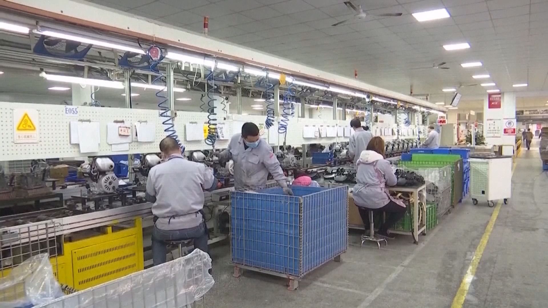 官方PMI勝預期 國統局：生產及需求逐步回復