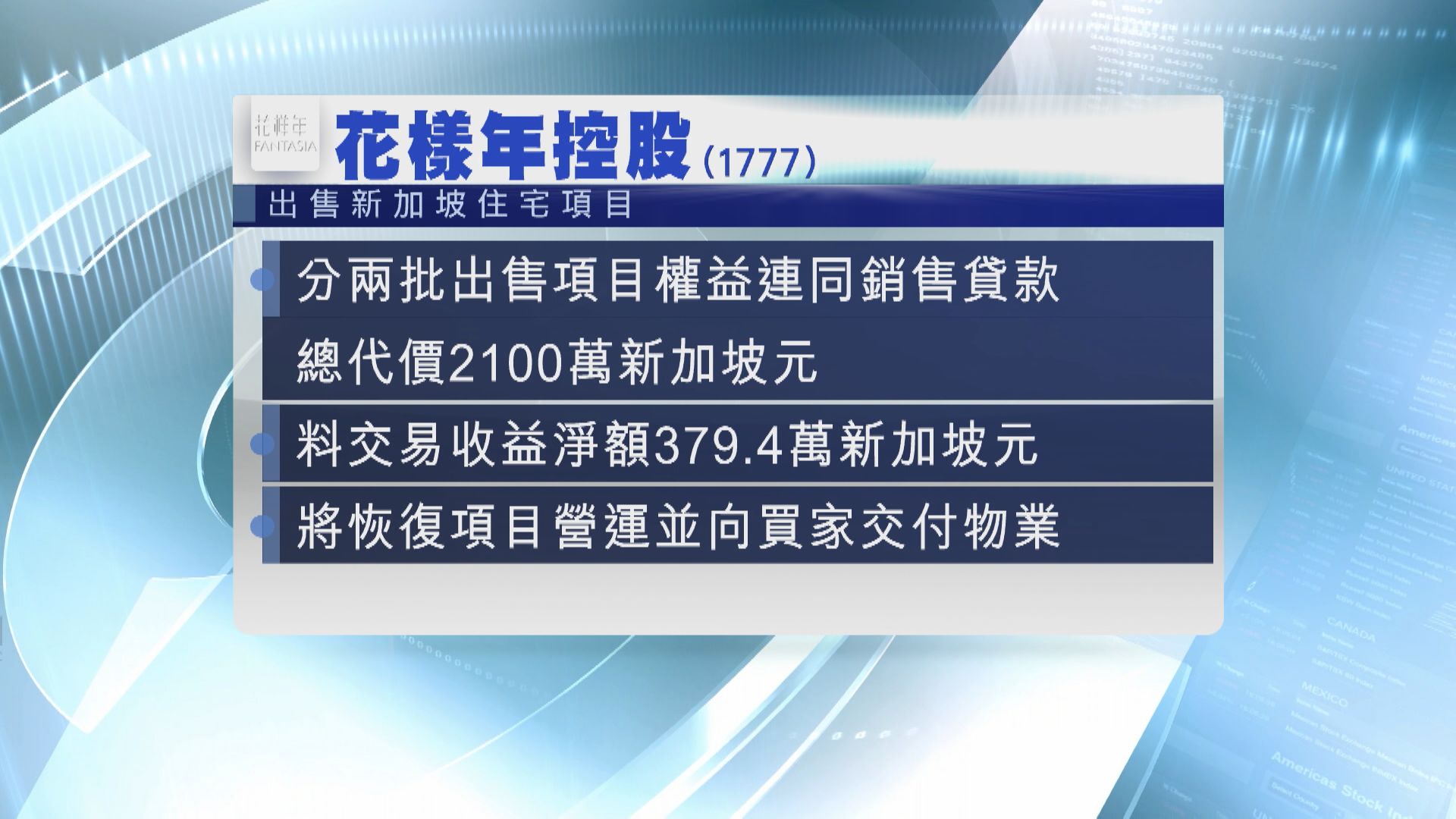 【賣產撲水】花樣年售星住宅項目  雅居樂再向海螺創業售垃圾發電項目