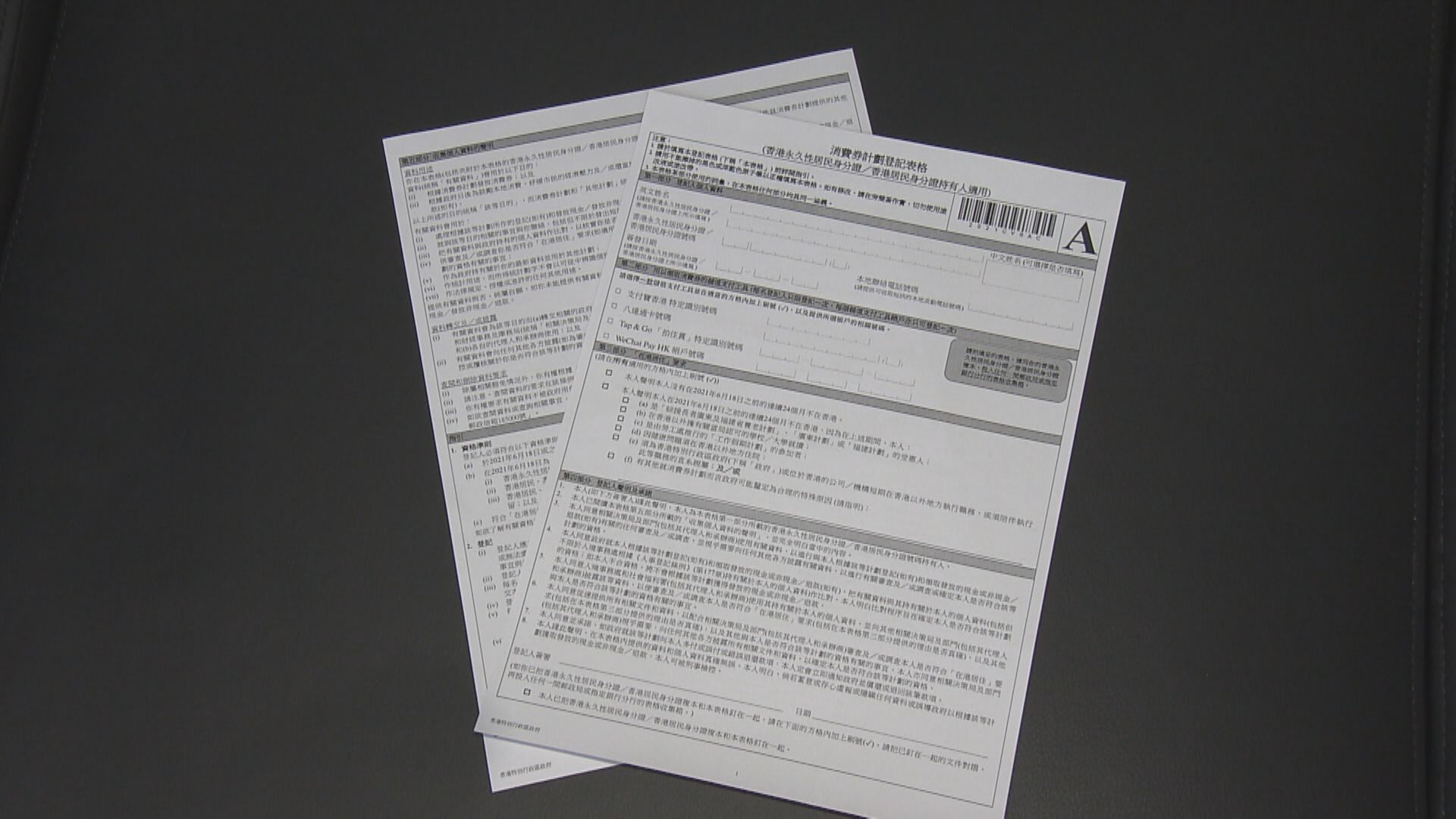 消費券今起派書面登記表  「7‧4」開始交表