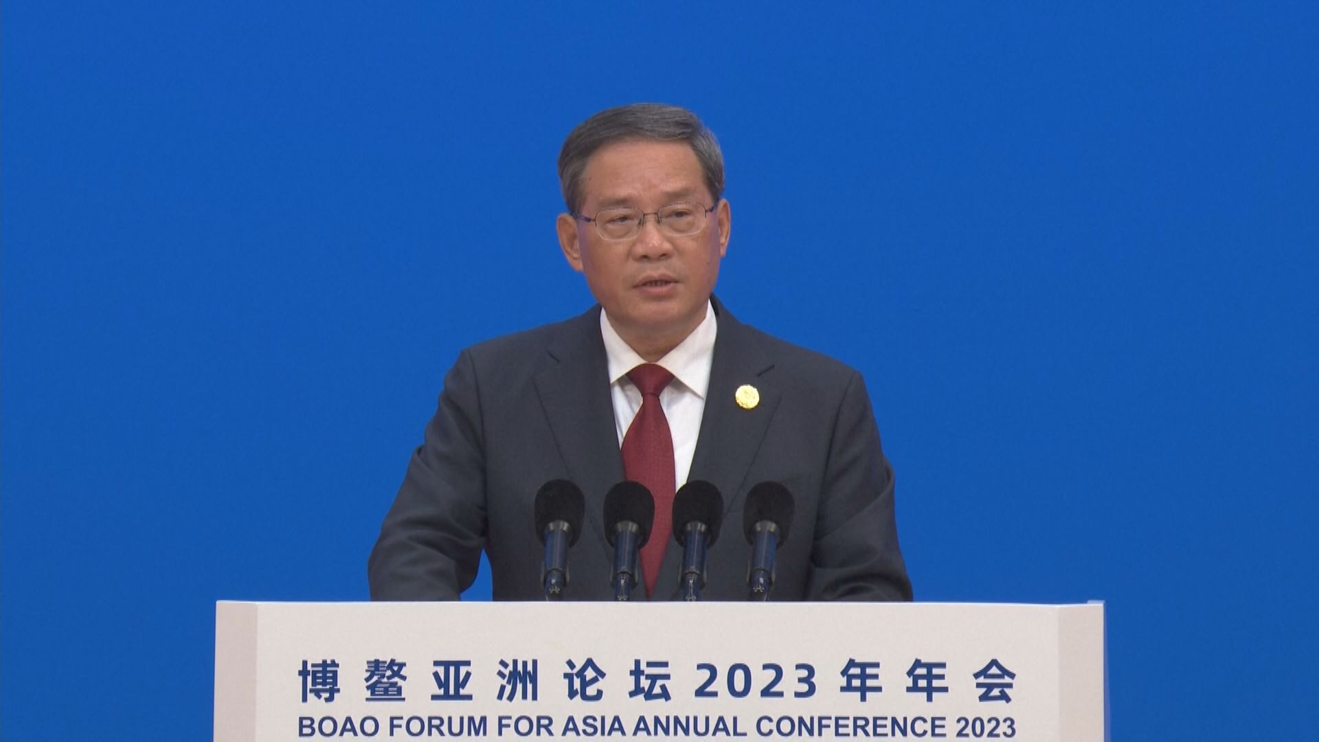 【博鰲論壇】李強:內地3月經濟發展較首兩月更好