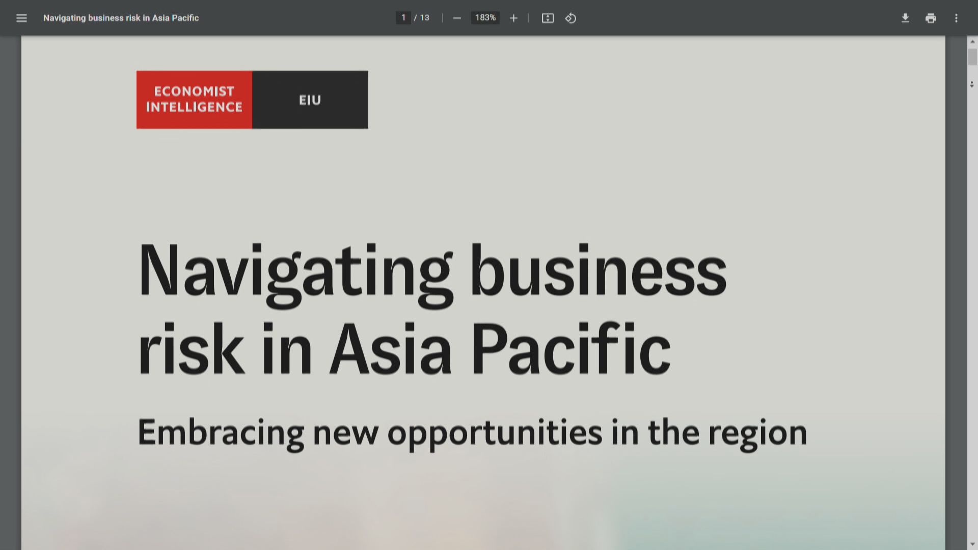 【EIU研究】港商業營運風險增 對跨國企業吸引力減