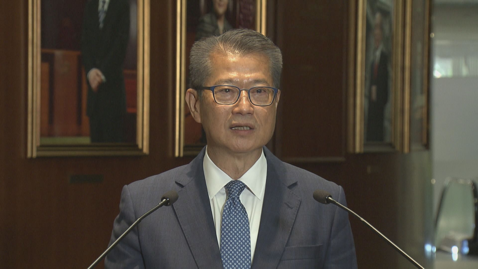 【GDP「5‧2」揭盅】陳茂波:首季經濟表現好過去年Q4