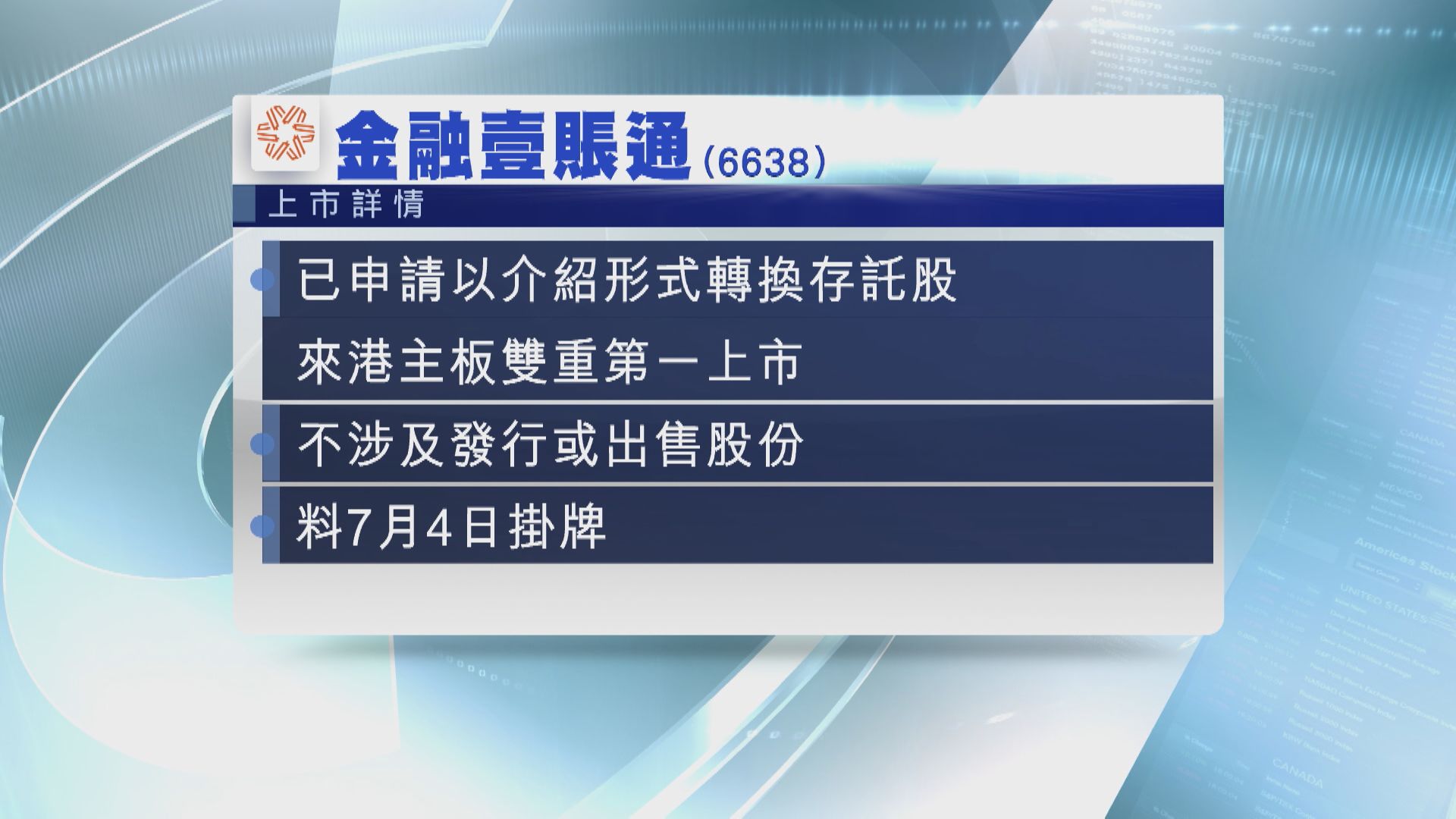 【連續3年「見紅」】金融壹賬通下周一介紹形式在港掛牌