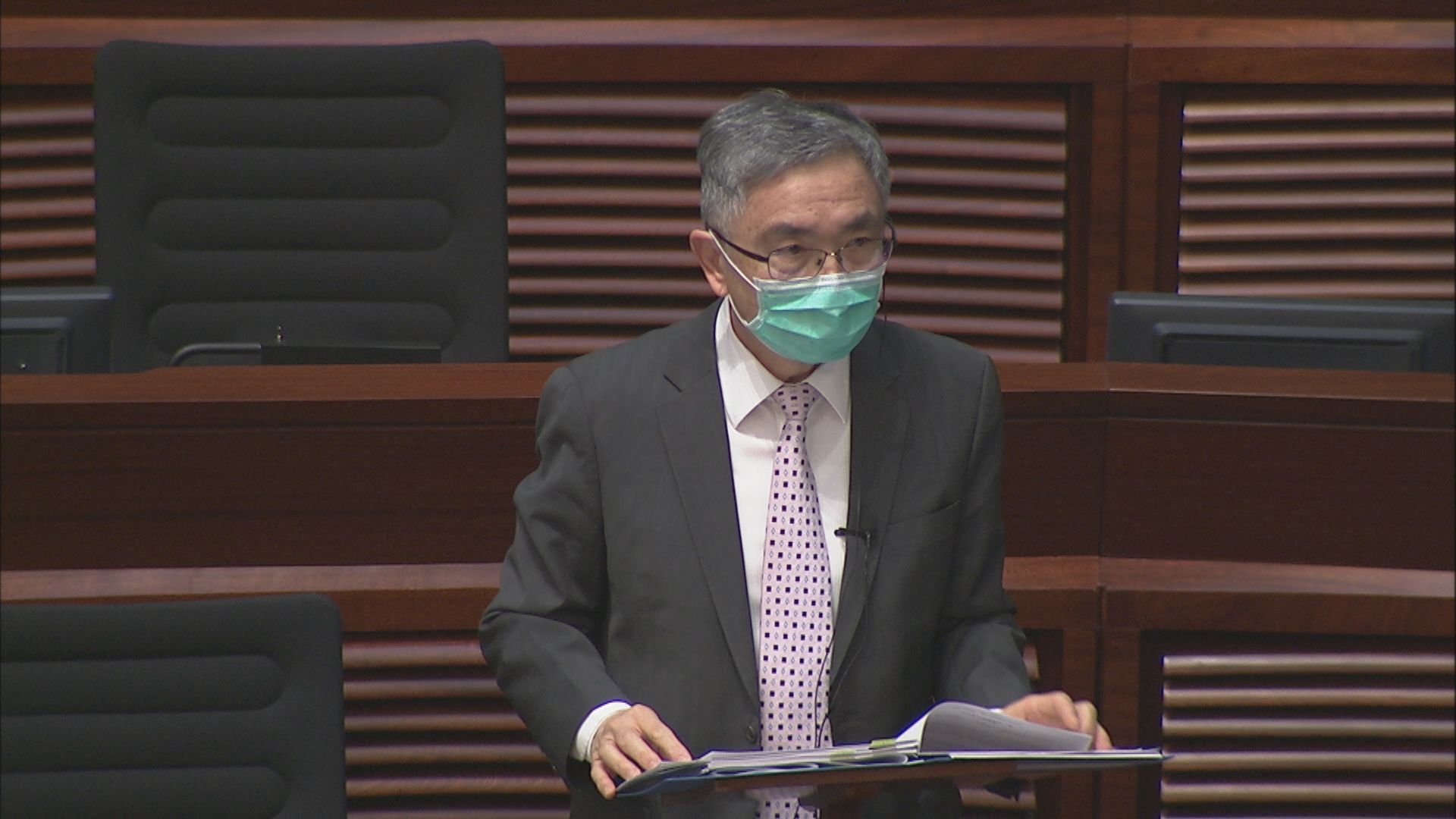 【口罩累事】劉怡翔在立法會答非所問 他否認睡着