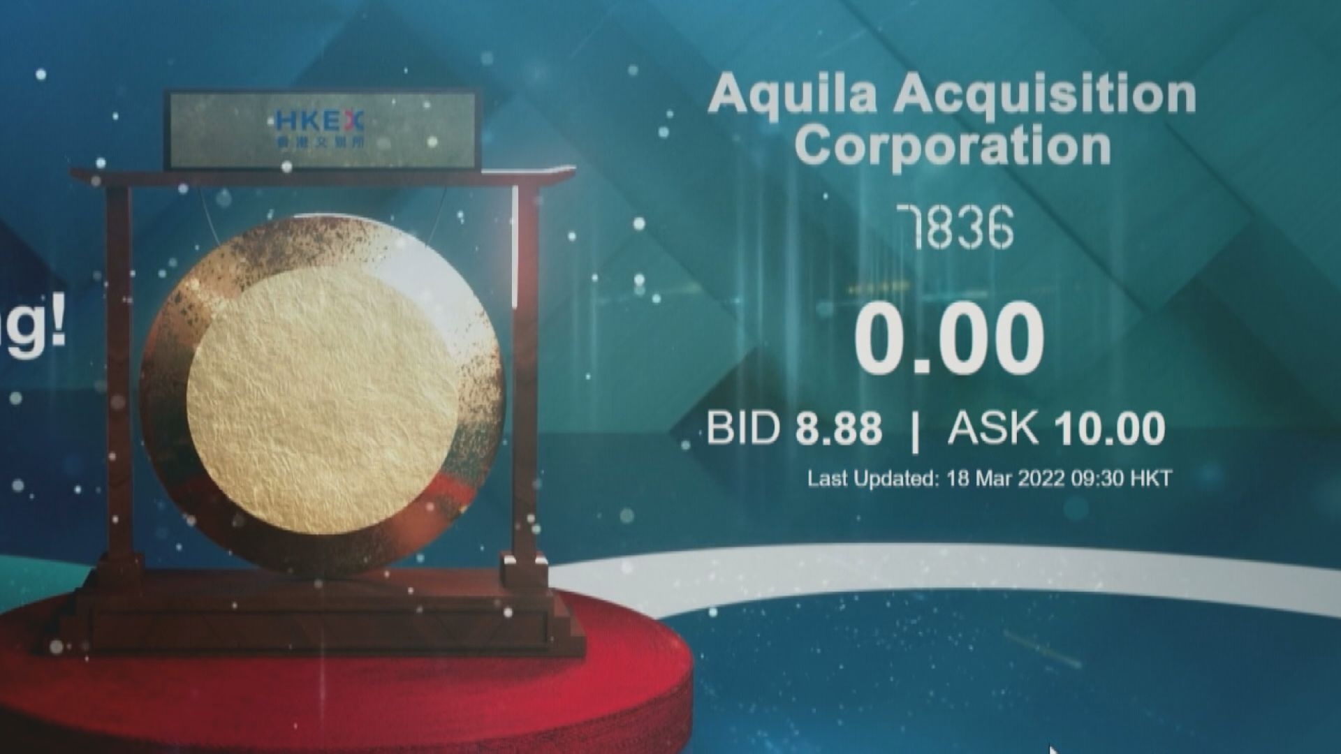 【港SPAC頭炮】Aquila首掛失威  一手輸逾3.3萬