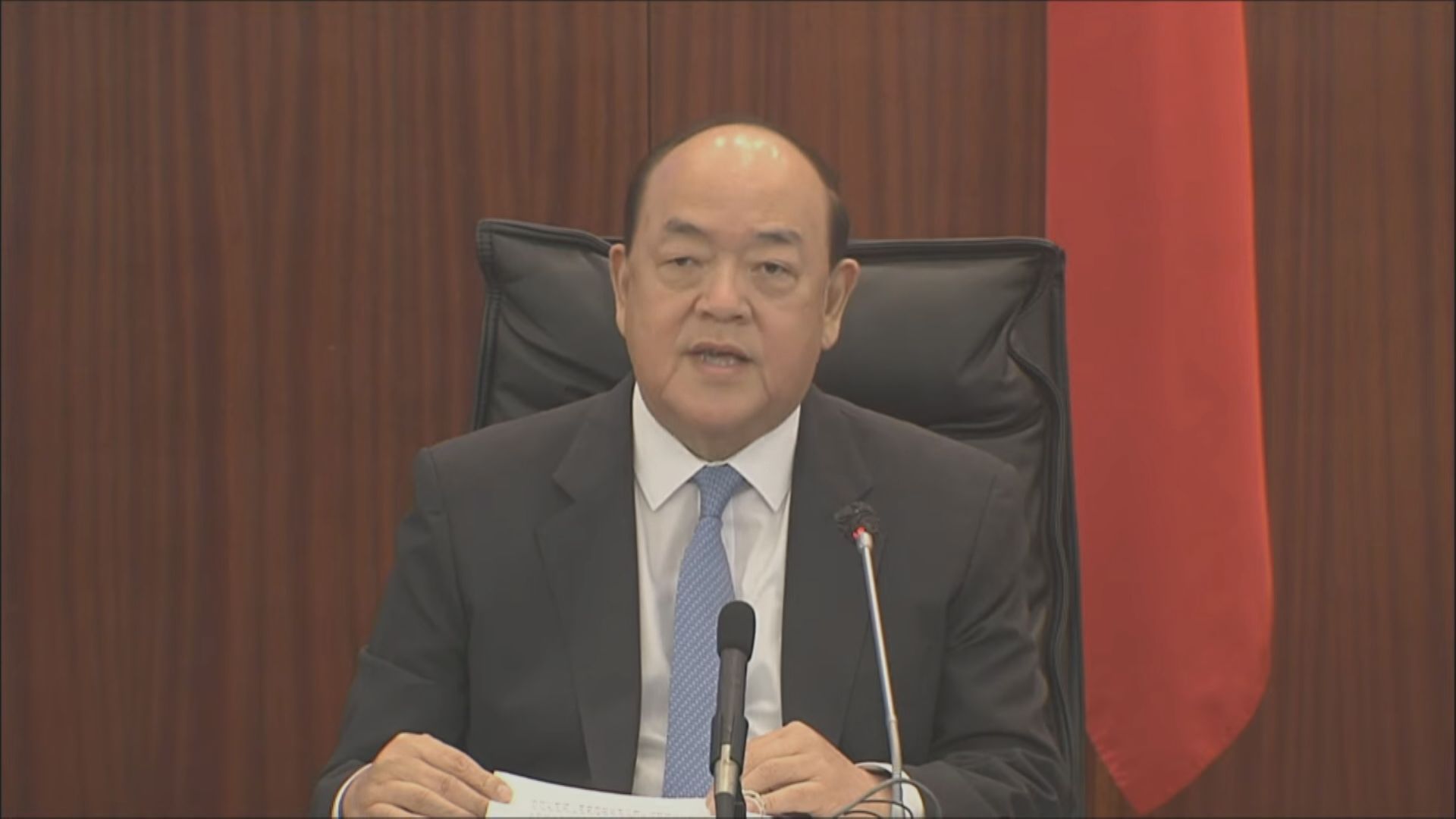 【澳門施政報告】賀一誠:確保博彩業健康有序發展