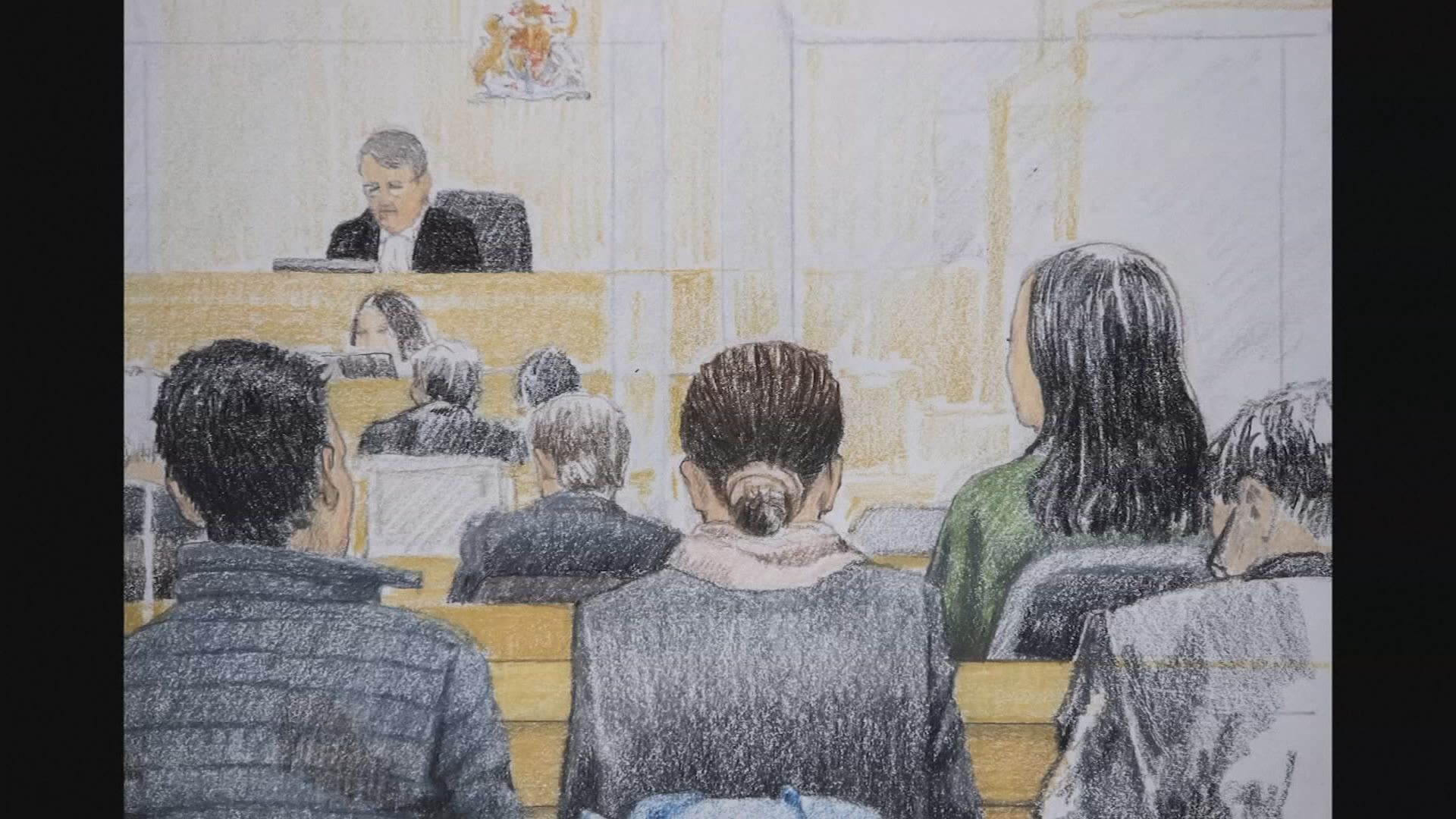 【華為風暴】孟晚舟准保釋激動落淚　向丈夫點頭微笑