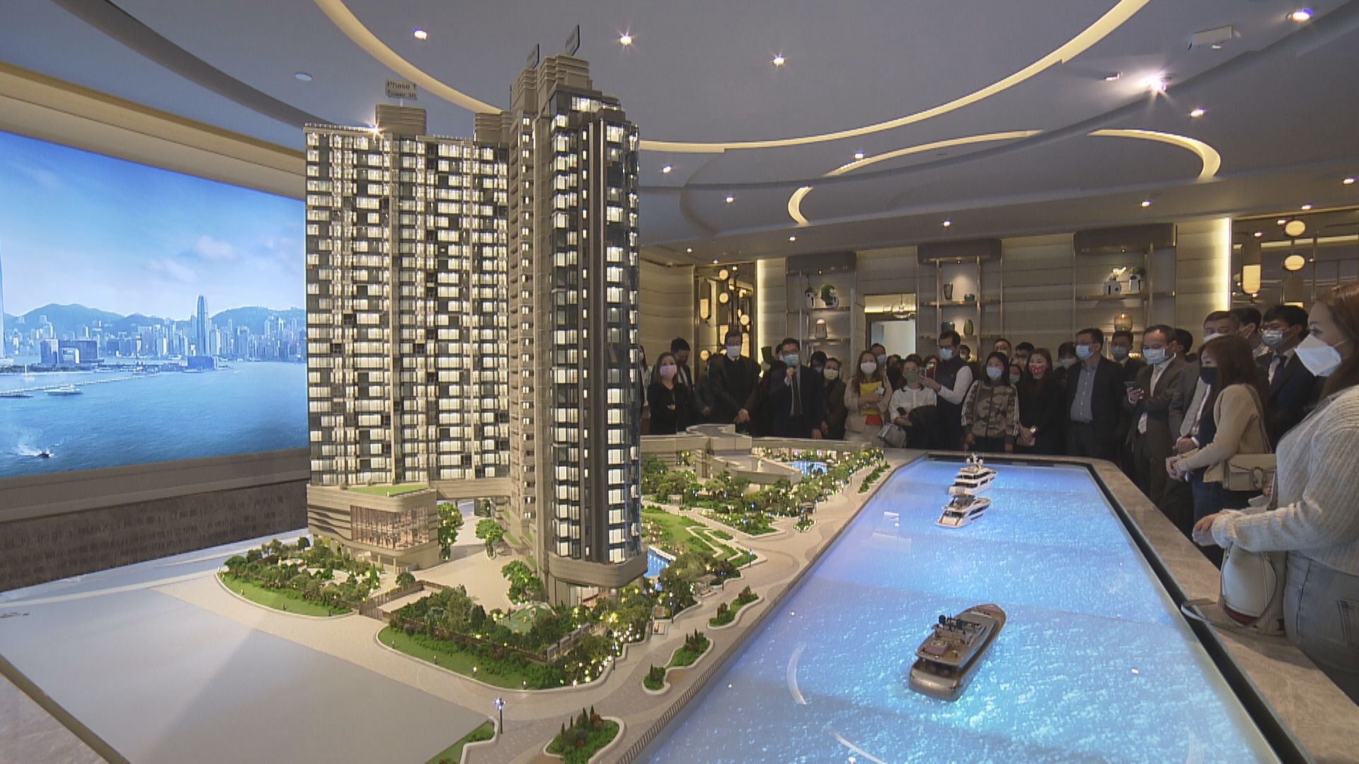 維港滙次輪沽不足40伙