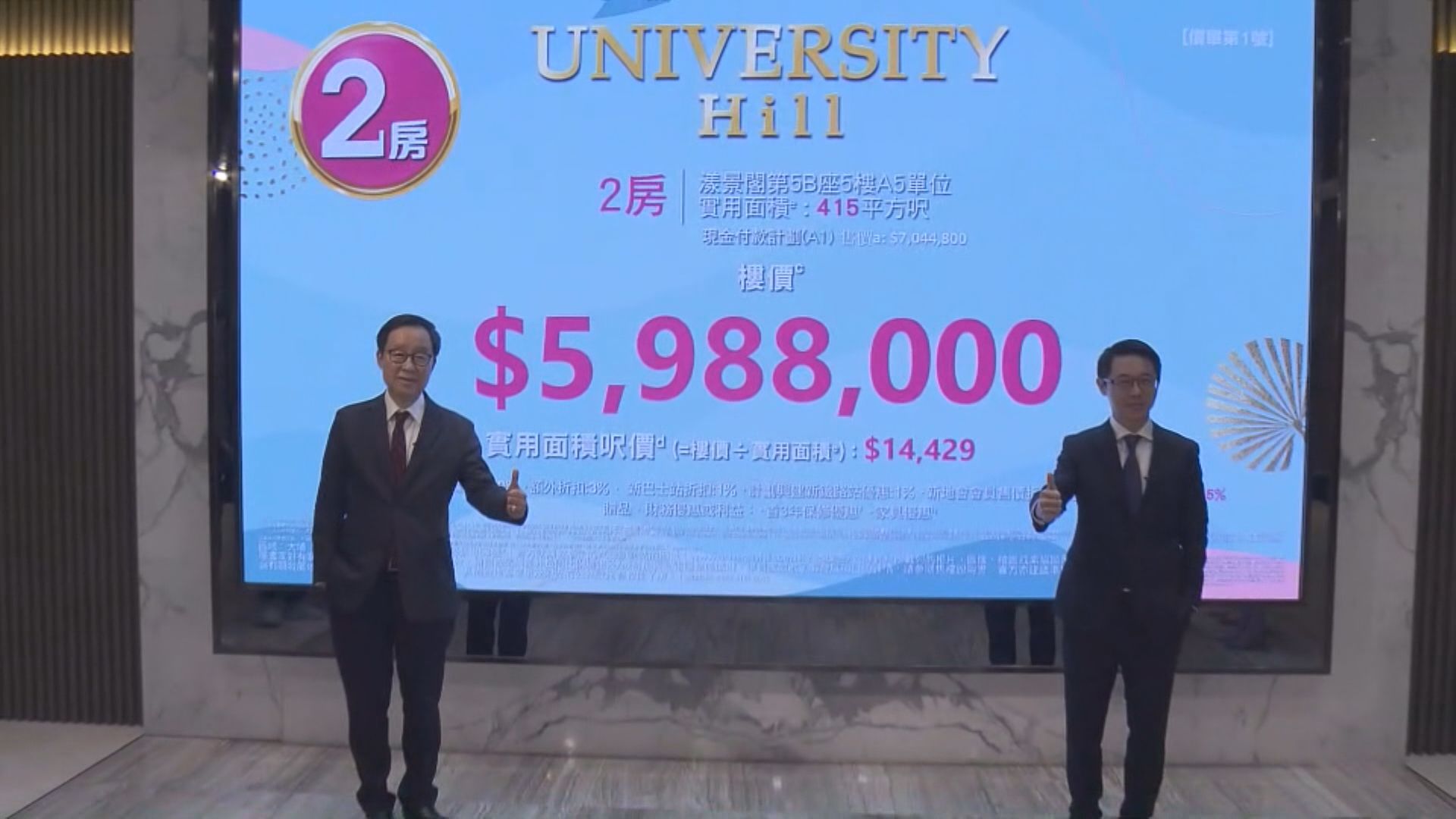 【貼近市價】白石角新盤首批折實均價16288元