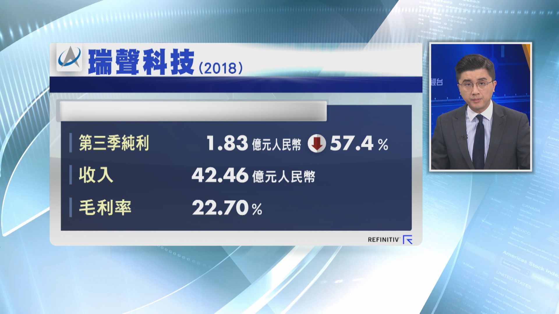 【業績速報】瑞聲科技第三季少賺57% 遜預期