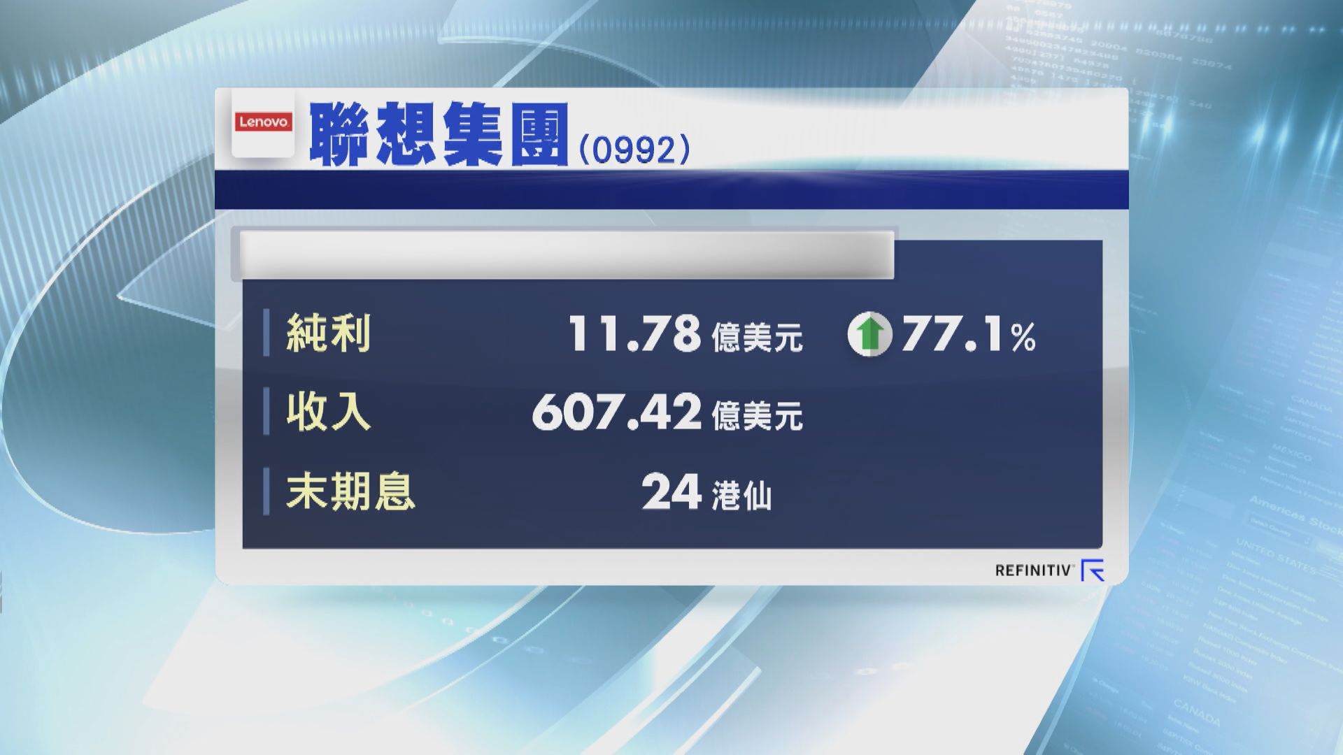 楊元慶:晶片短缺推高零件價格