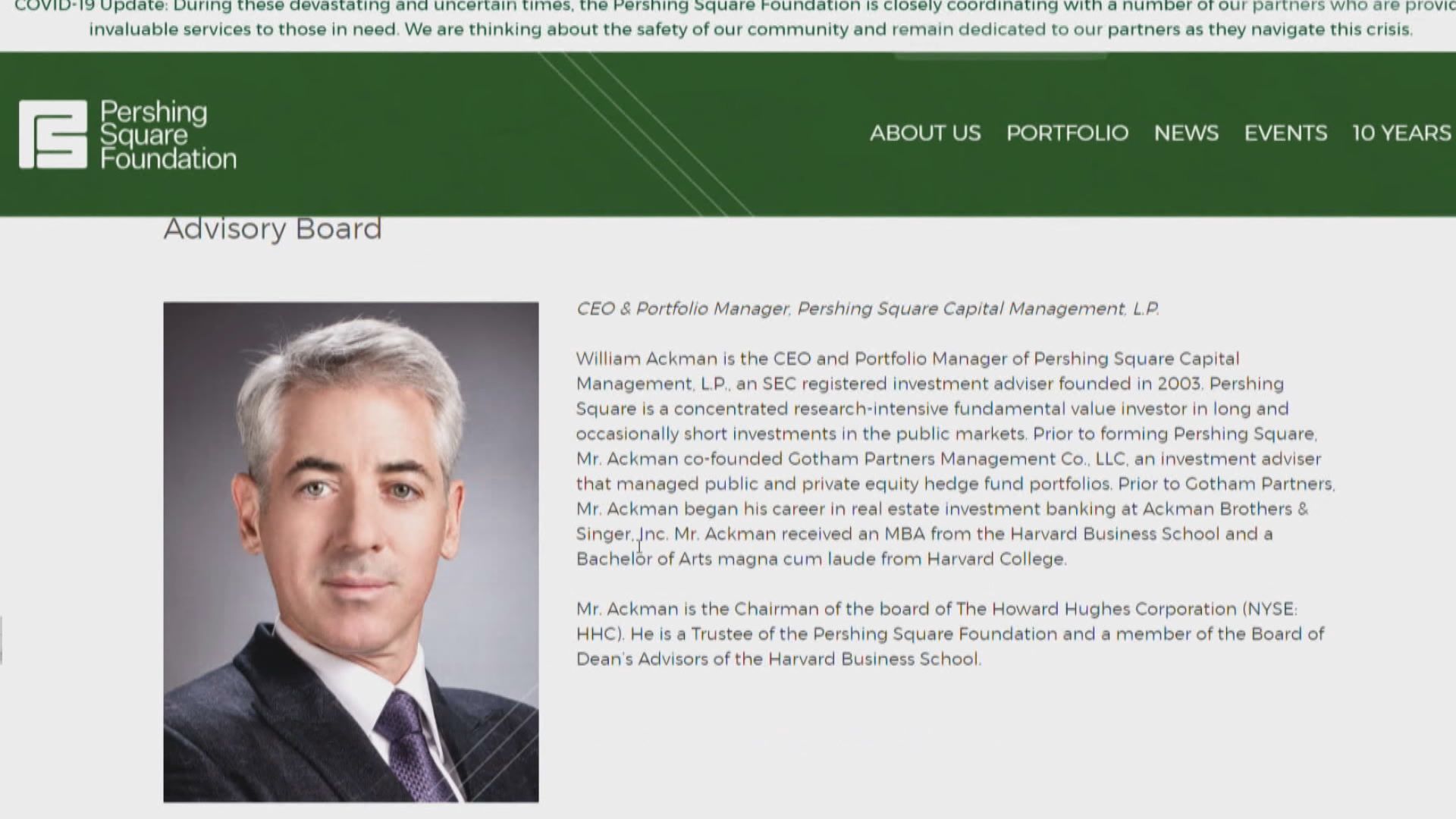 阿克曼旗下SPAC確認傾入股環球音樂