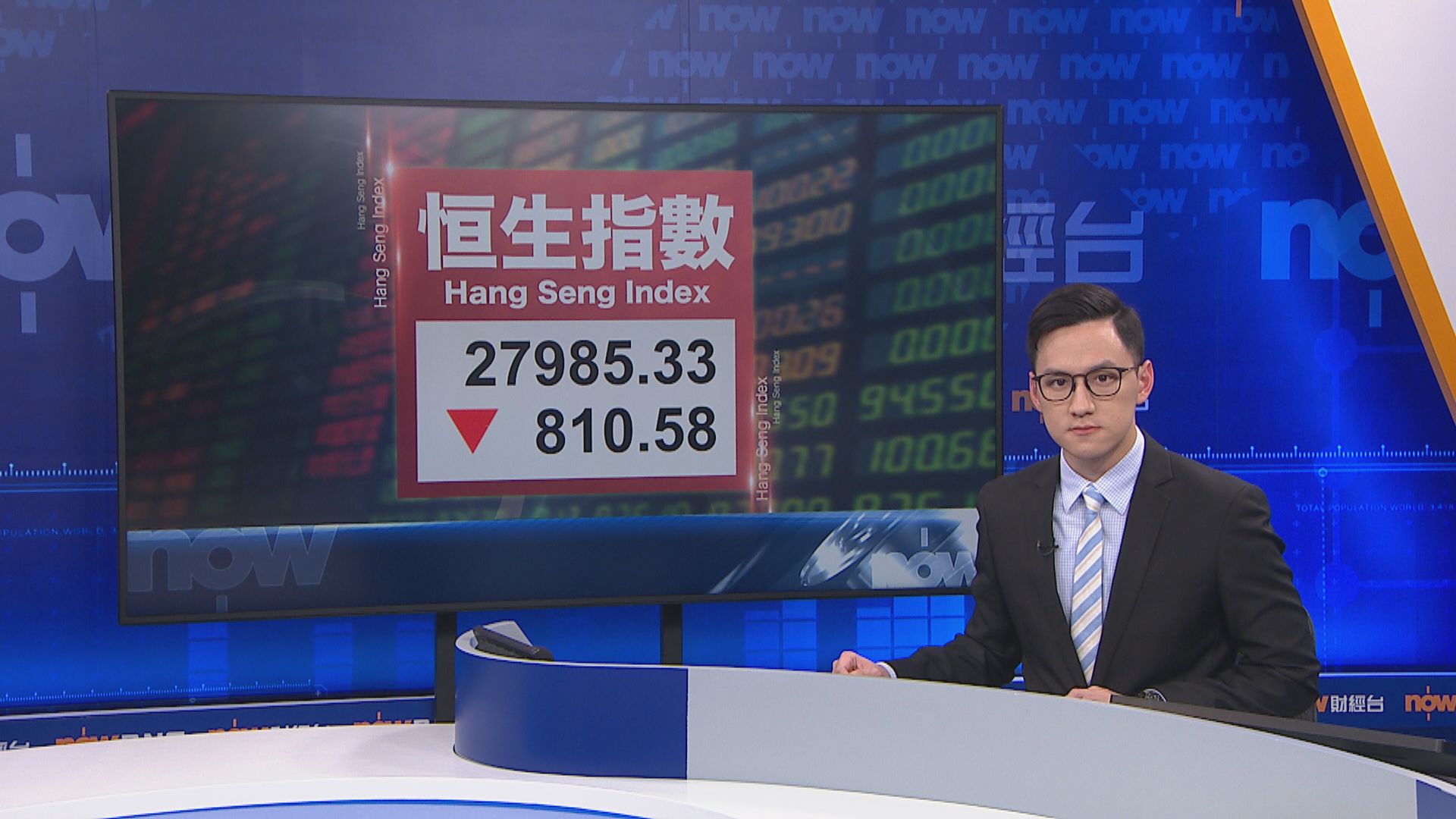 【蒸發今年升幅】憂武漢疫情擴散 恒指大跌810點