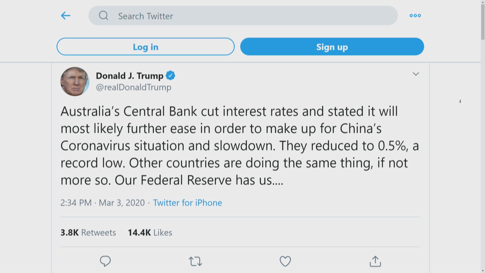 【又嗌減息】特朗普再批聯儲局減息 落後於人