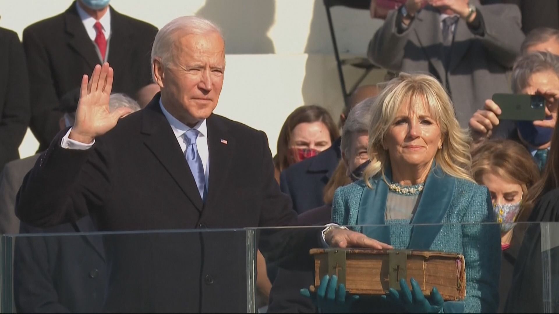 就職演說！拜登:面對危機、挑戰團結是唯一出路