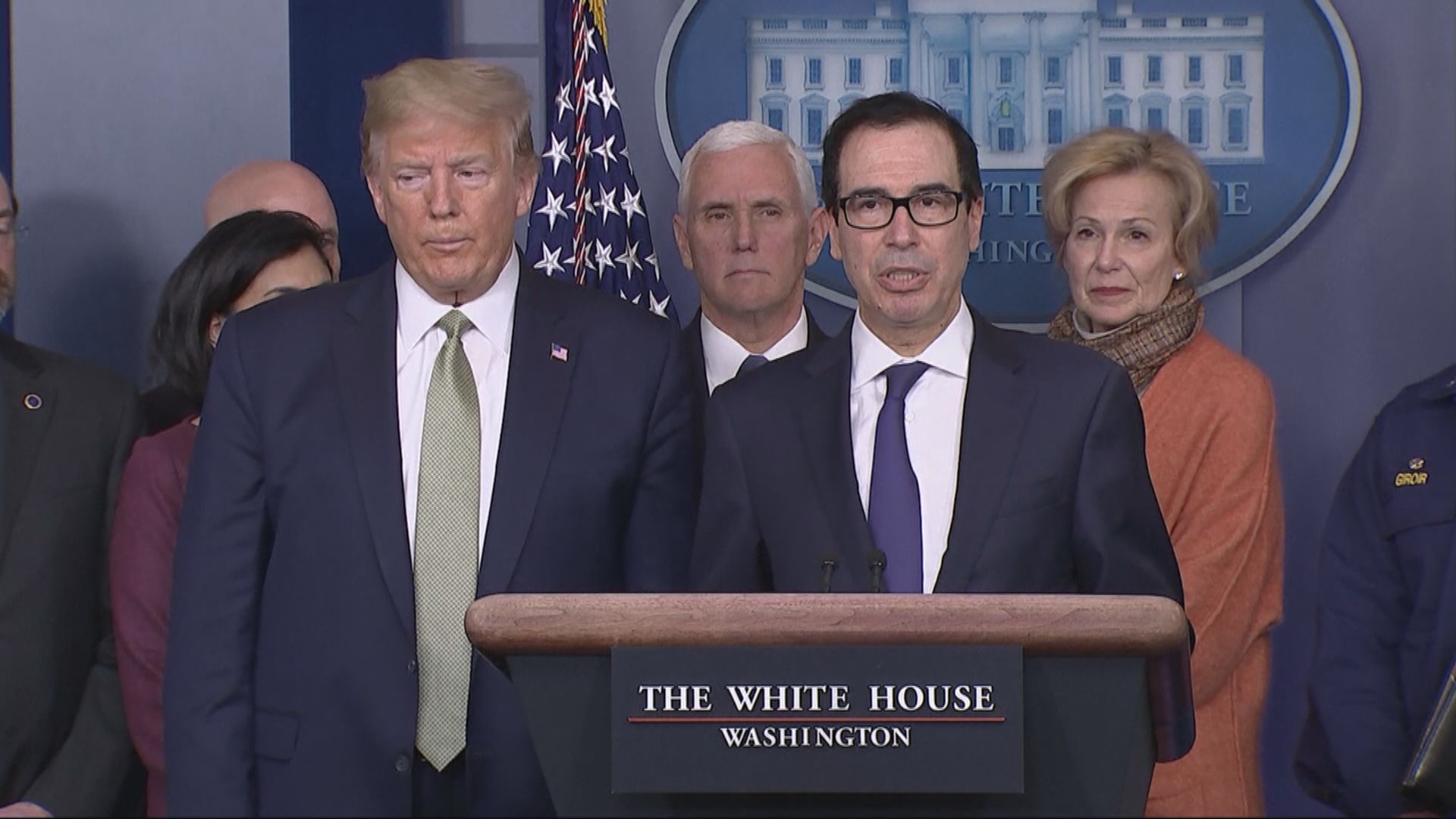 【救市措施】姆努欽：若不採取行動 美國失業率或升至兩成