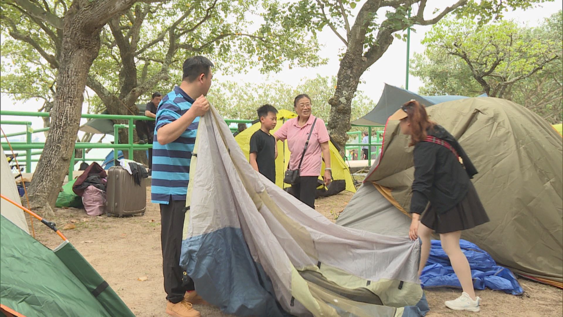 貝澳營地爆滿　內地客慳住宿買手袋　近半固定營位維修港人質疑未及時維修