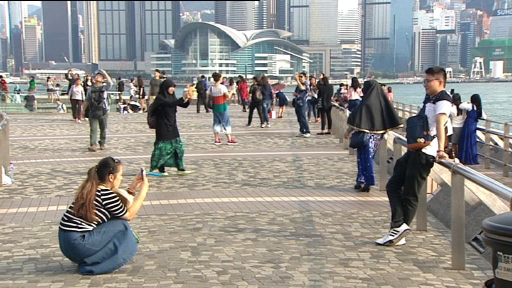 黃金周首兩日訪港內地旅客逾38萬