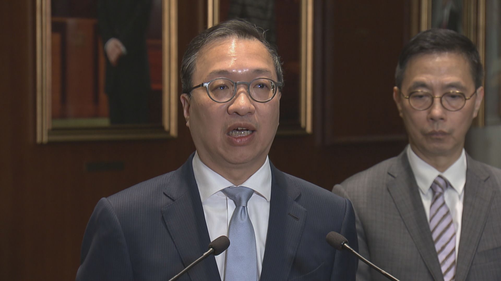 被問市民自發悼六四會否違法 林定國：不回應假設性問題