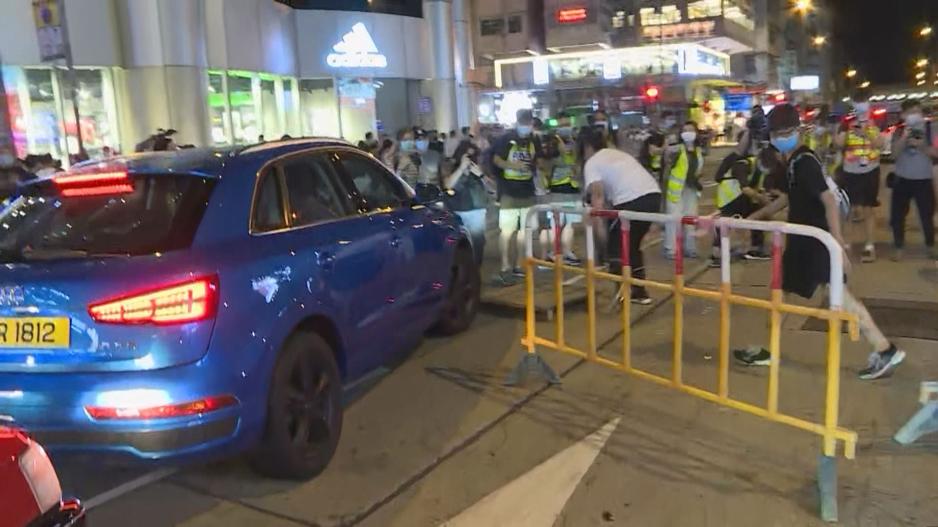 旺角有人堵路　警拘捕至少四人