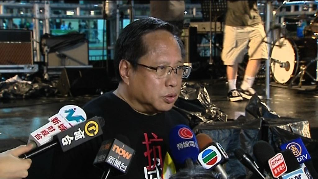 何俊仁對六四集會人數感振奮