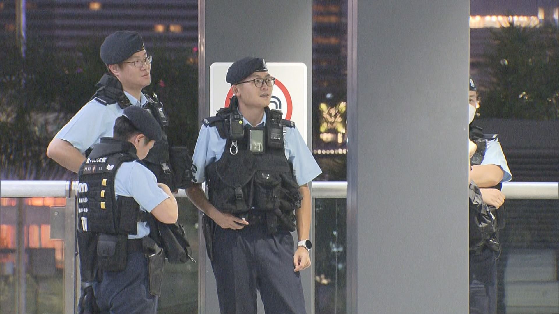 七一前夕灣仔會展一帶加強保安 