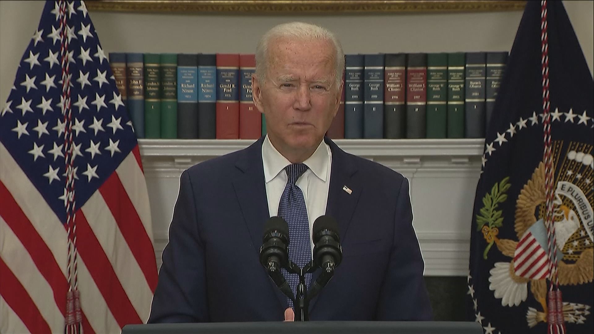 拜登稱阿富汗安全環境急速變化正加快撤離行動