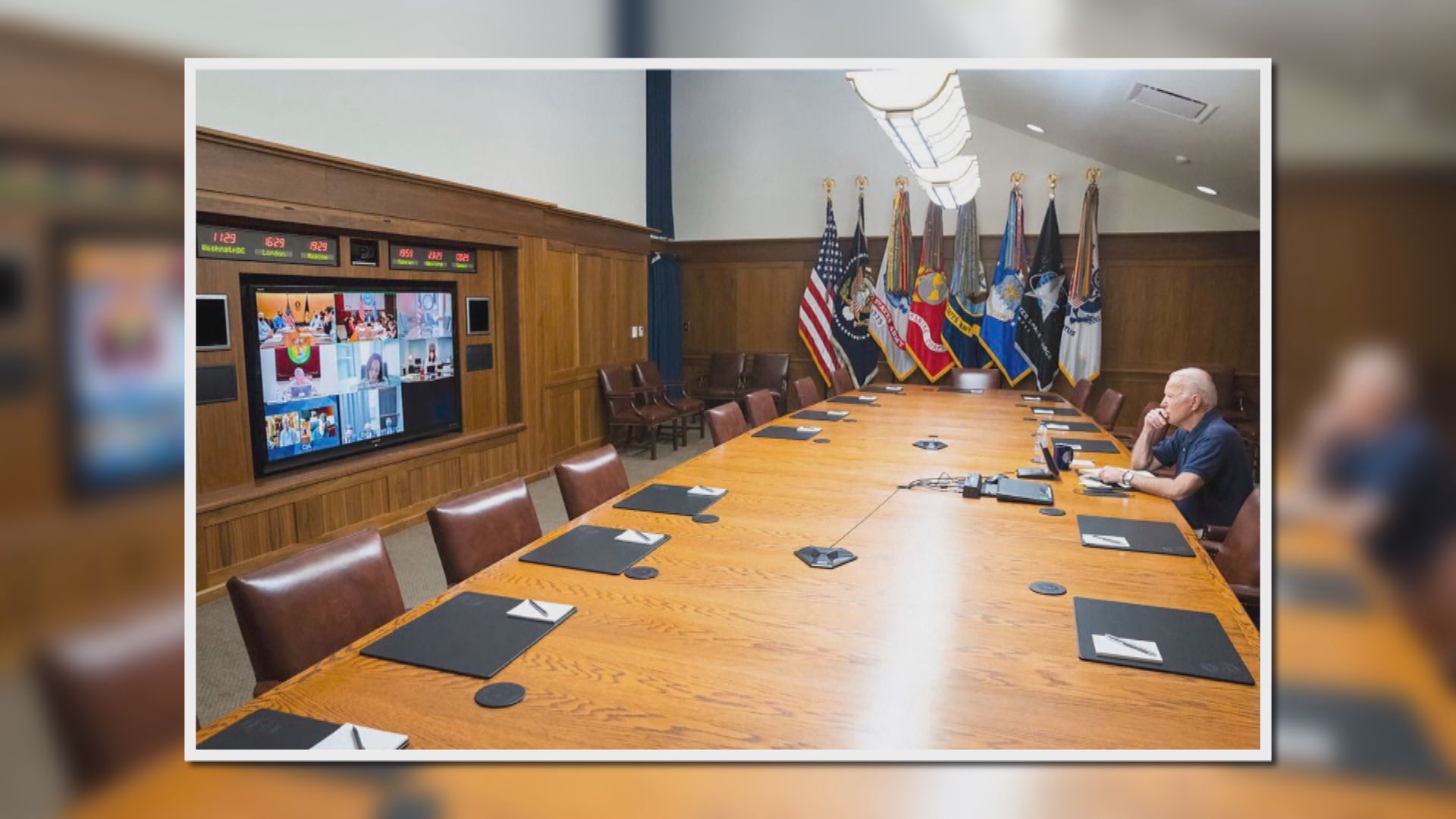 阿富汗塔利班控制首都喀布爾　拜登留在度假地大衛營未回應