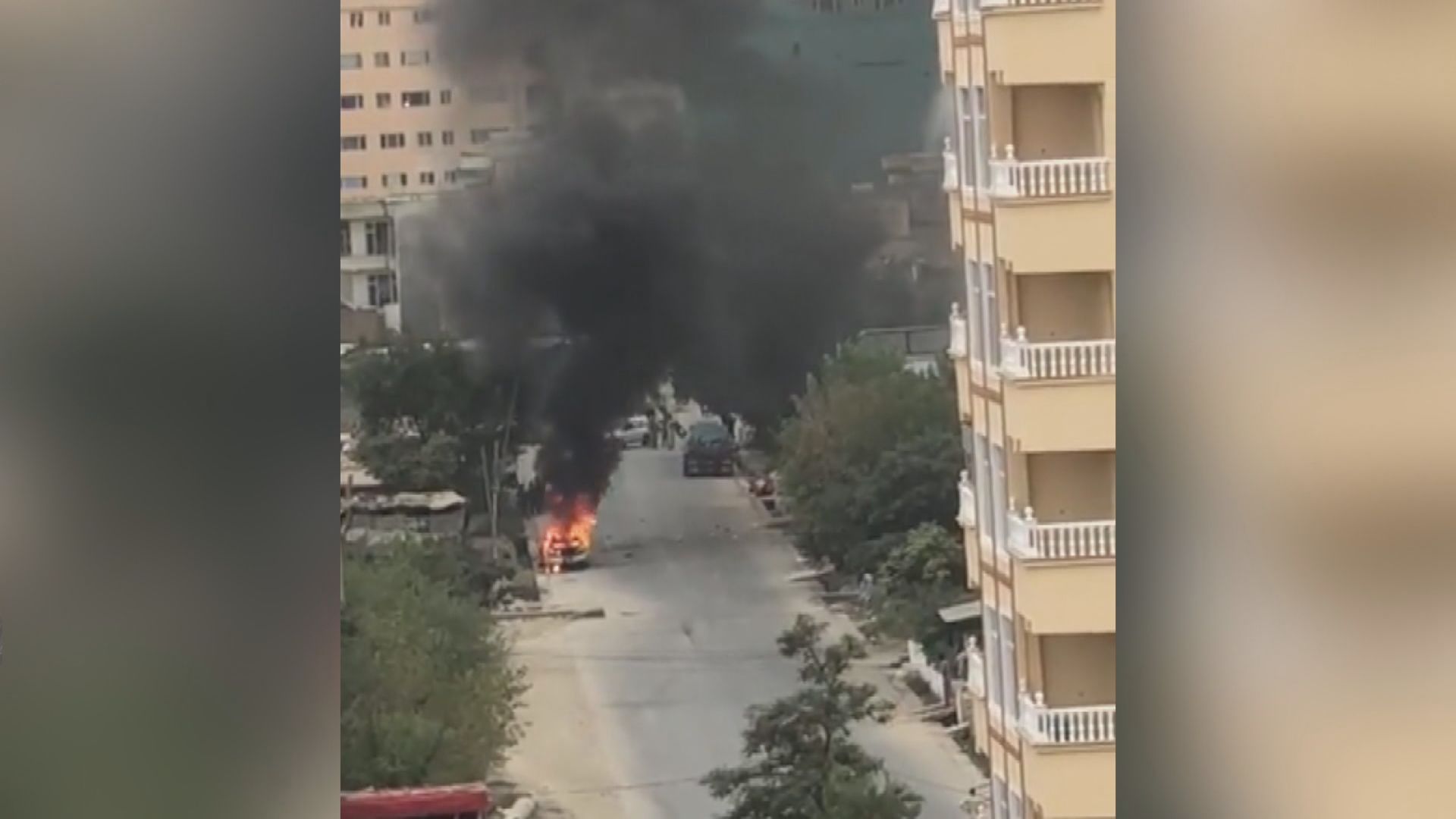 喀布爾機場據報遭火箭炮攻撃　被美軍攔截