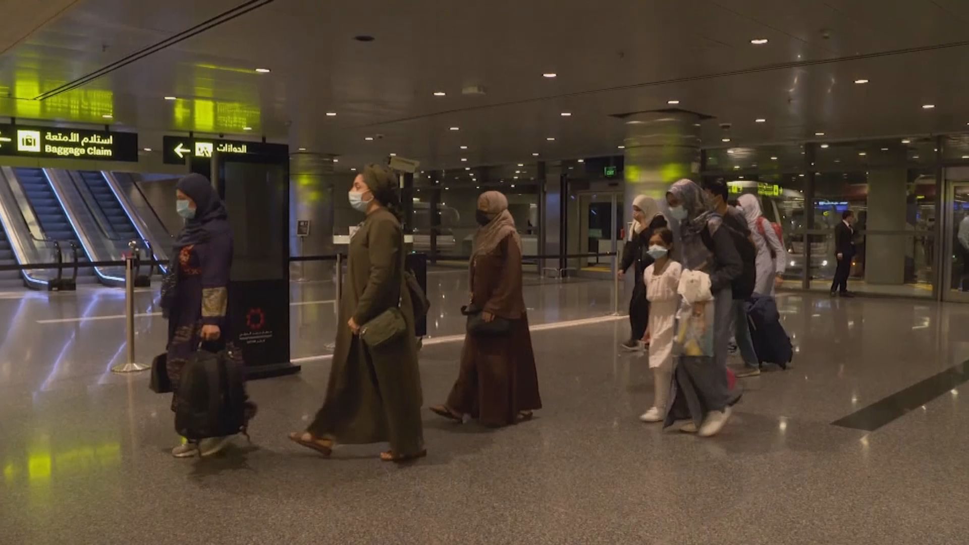 美撤軍後首有民航機離開喀布爾