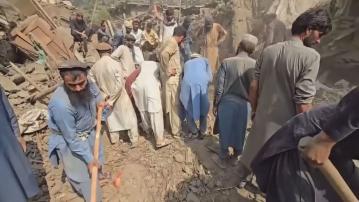 阿富汗東部地震釀逾1100死　塔利班政府請求國際援助