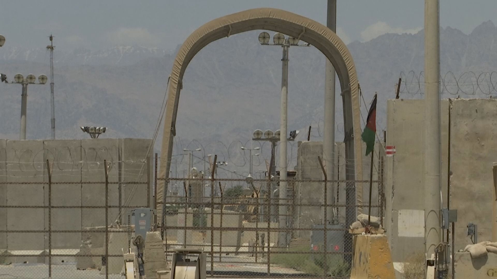 駐阿富汗美軍撤出巴格拉姆基地