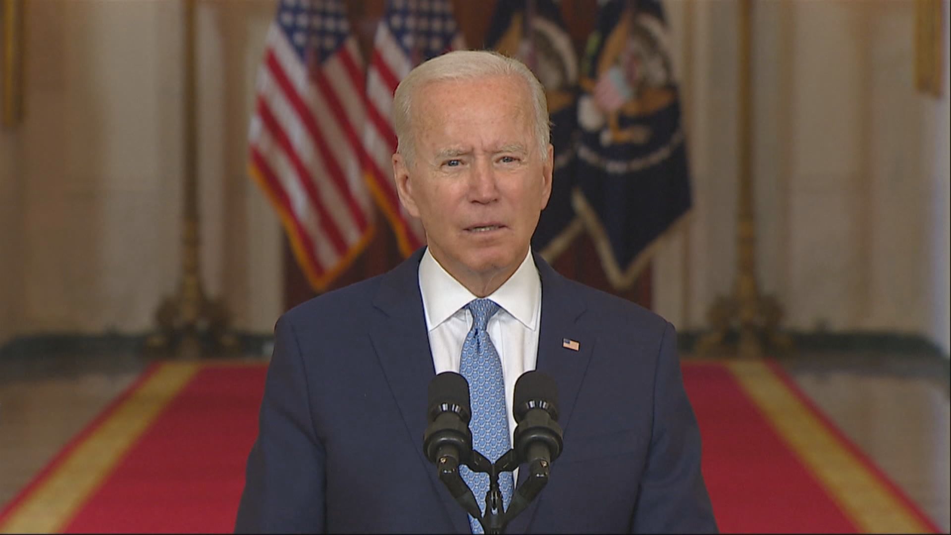 拜登再為撤出阿富汗辯護　重申必須結束當地戰事