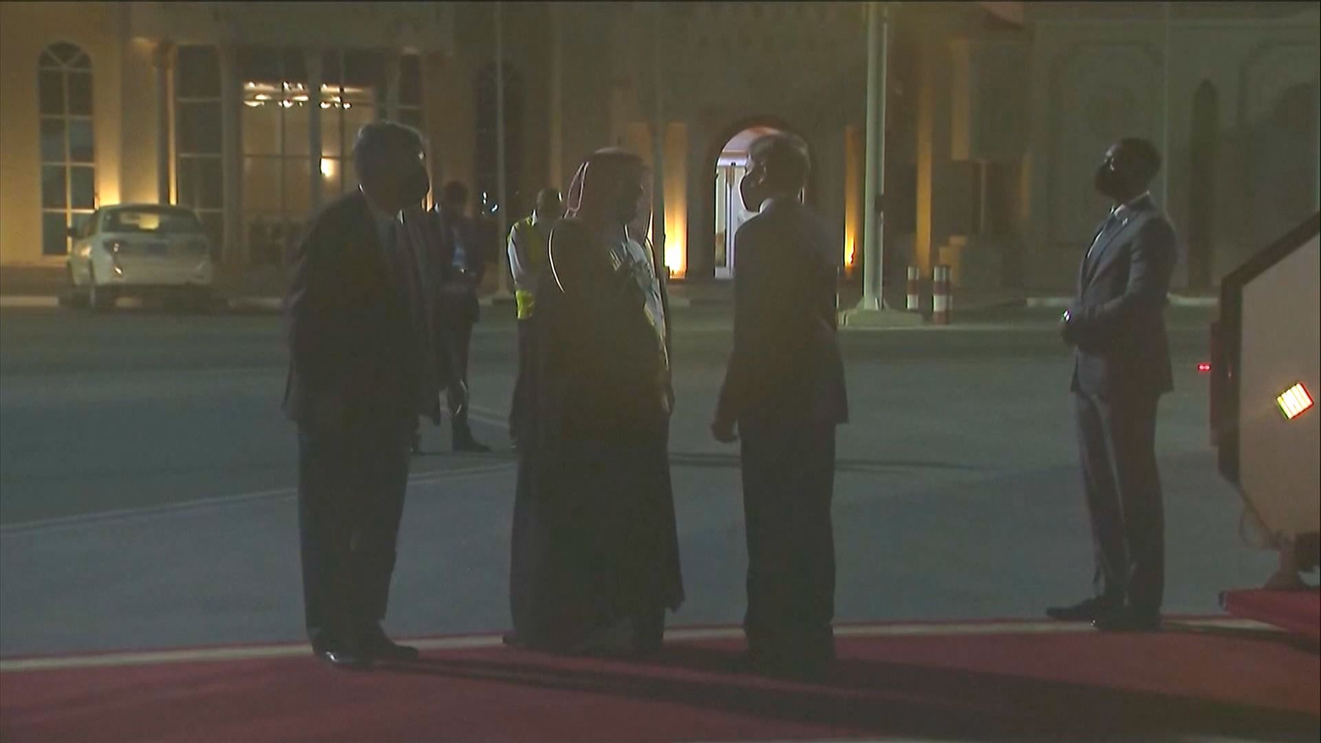 布林肯抵達卡塔爾討論阿富汗局勢