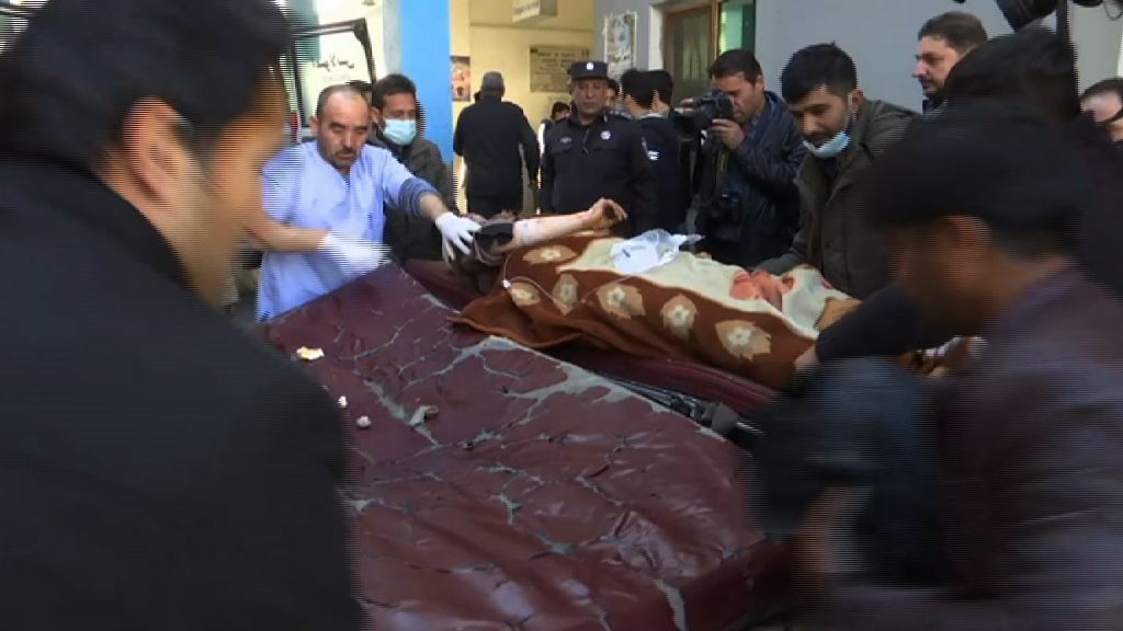 阿富汗連環炸彈襲擊最少40死