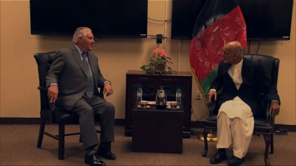 美國國務卿蒂勒森突到訪阿富汗