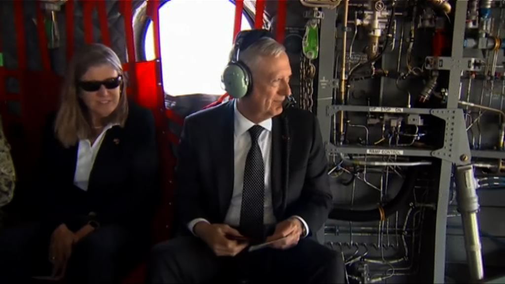 美國國防部長馬蒂斯突然到訪阿富汗