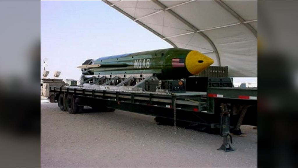 美軍：「炸彈之母」掃除清剿IS障礙