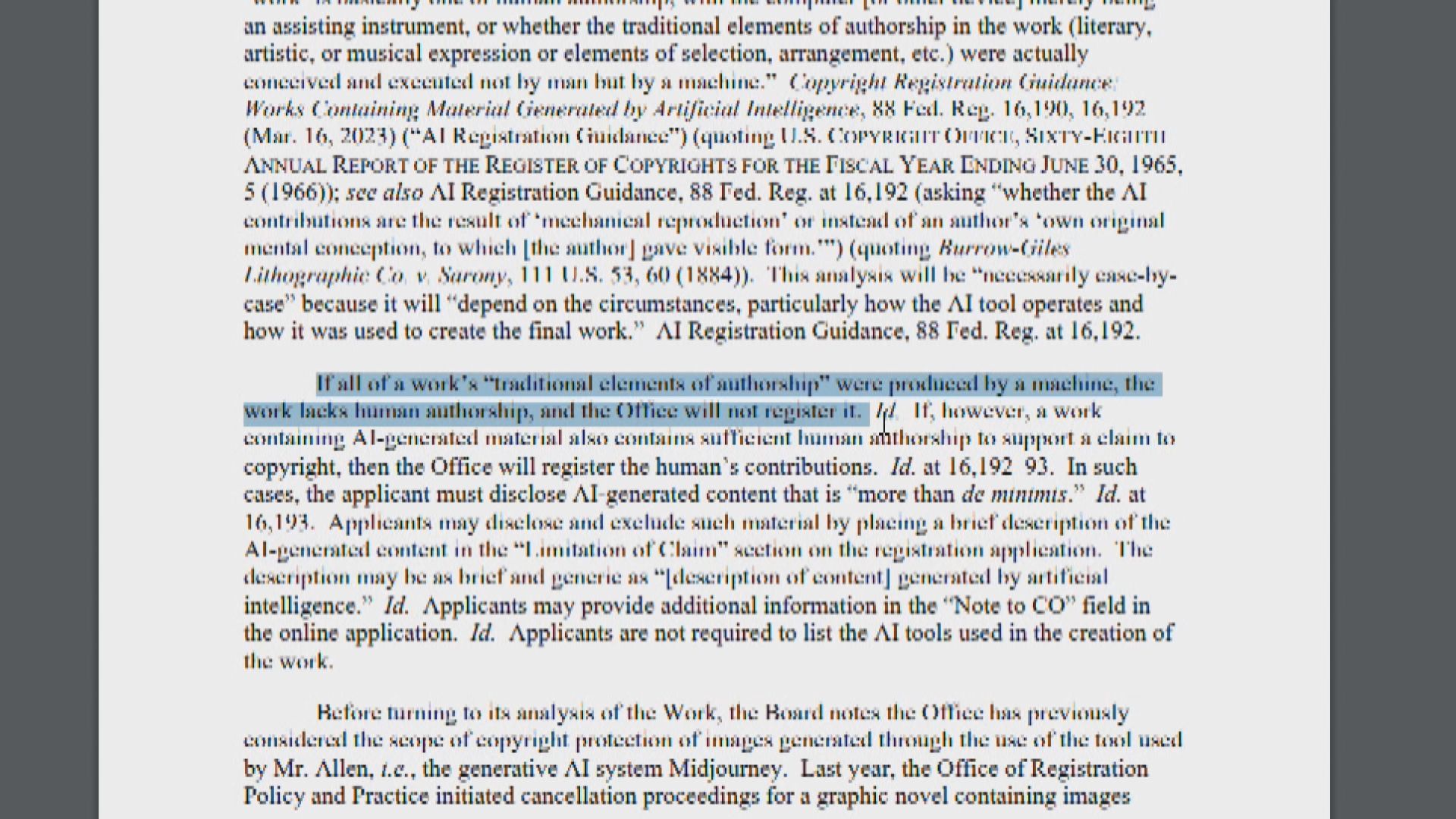 美國以「非人類創作」為由 拒絕AI作品《太空歌劇院》版權申請