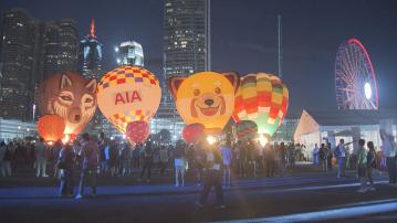 香港國際熱氣球節｜大會稱三號強風信號便取消