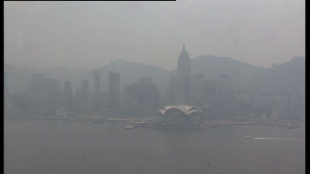 多區空氣質素健康指數風險達嚴重水平