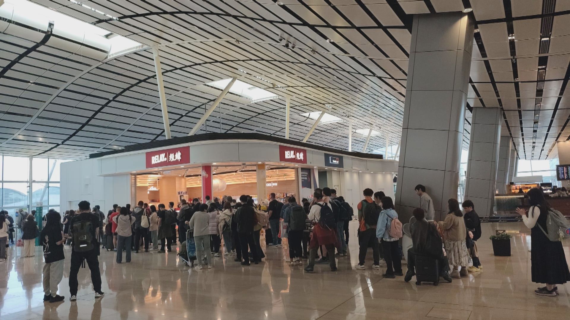 國泰航空旅客登機系統下午一度出現異常