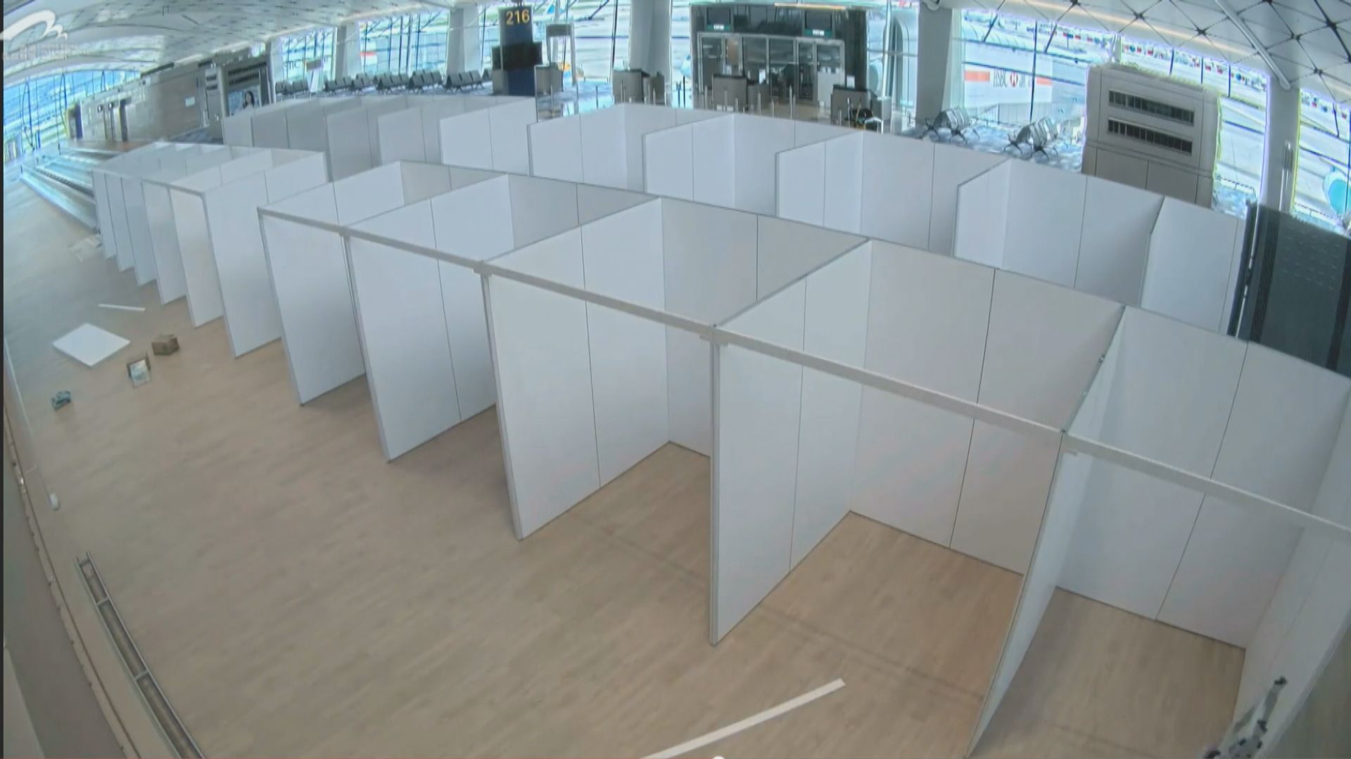 機場中場客運大樓改為臨時樣本採樣中心