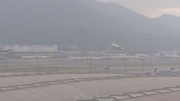 香港國際機場北跑道暫停運作